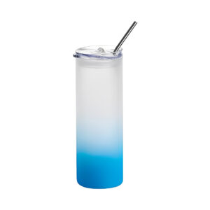 Glazen tumbler 750ml Blauw