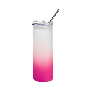 Glazen tumbler 750ml Roze